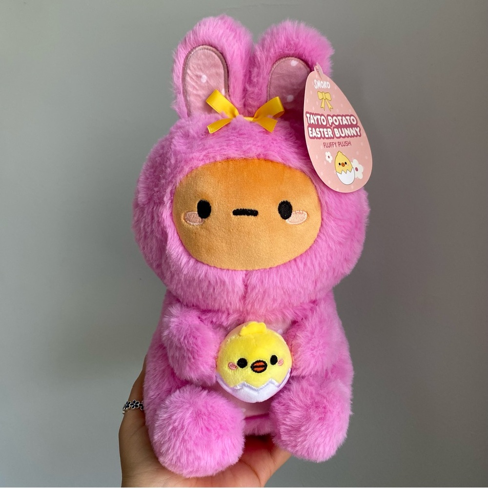 SMOKO Tayto Potato Easter Bunny Fluffy Plush 2025